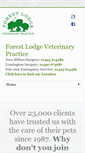 Mobile Screenshot of forestlodgevets.com